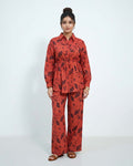 Ownle Sienna Leaf Statement Set