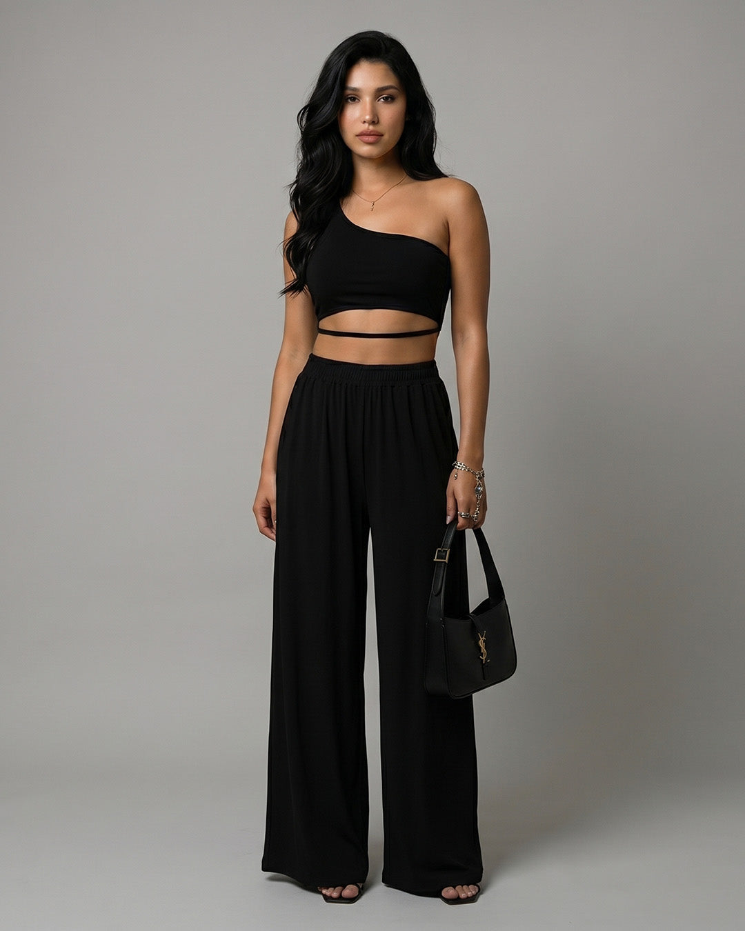 Aria One-Shoulder Co-Ord Set