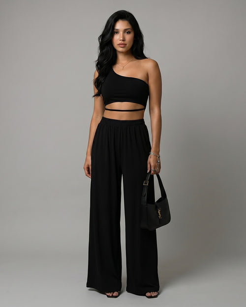 Aria One-Shoulder Co-Ord Set