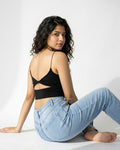 Élise Noire Open-Back Cami