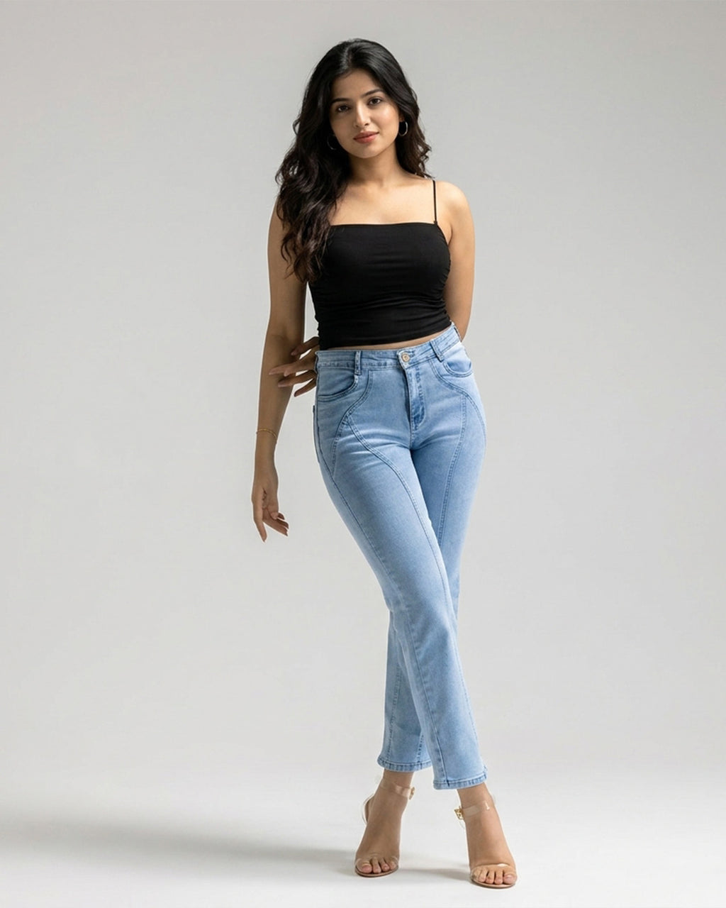 Élise Noire Open-Back Cami