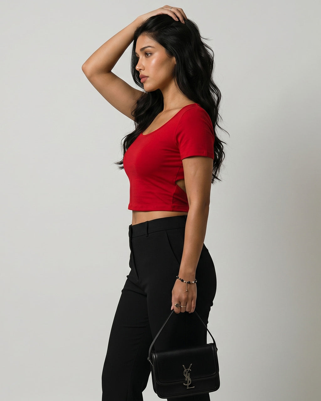 Rouge Étoile Cross-Back Top