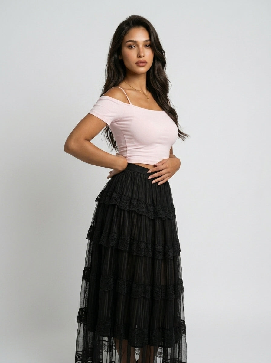 Ruched Bodycon Tube Top