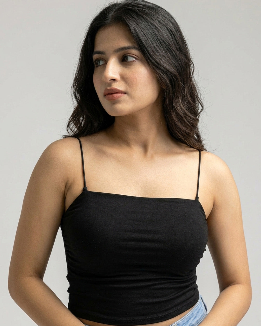 Élise Noire Open-Back Cami