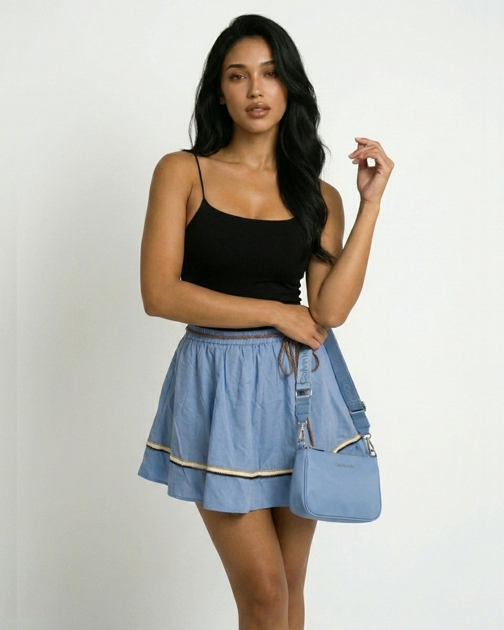 Chic Layered Summer Skirt