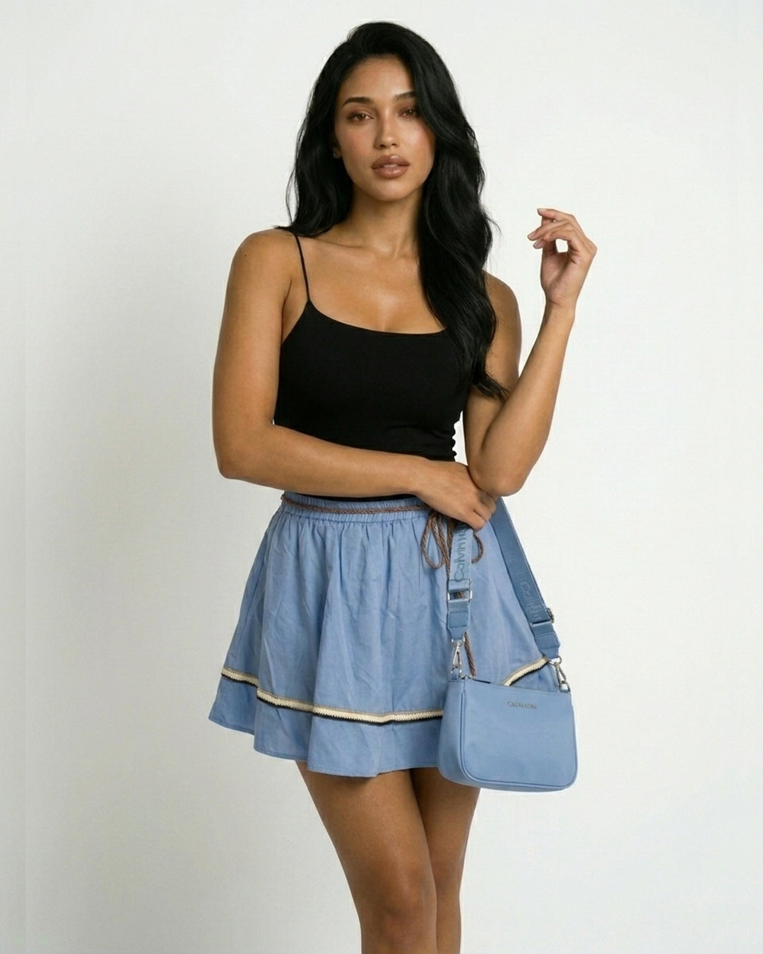 Chic Layered Summer Skirt