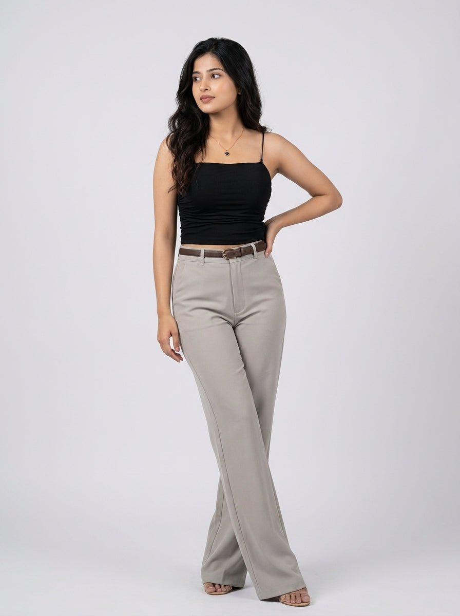 Ownle Midnight Ruched Cami Top