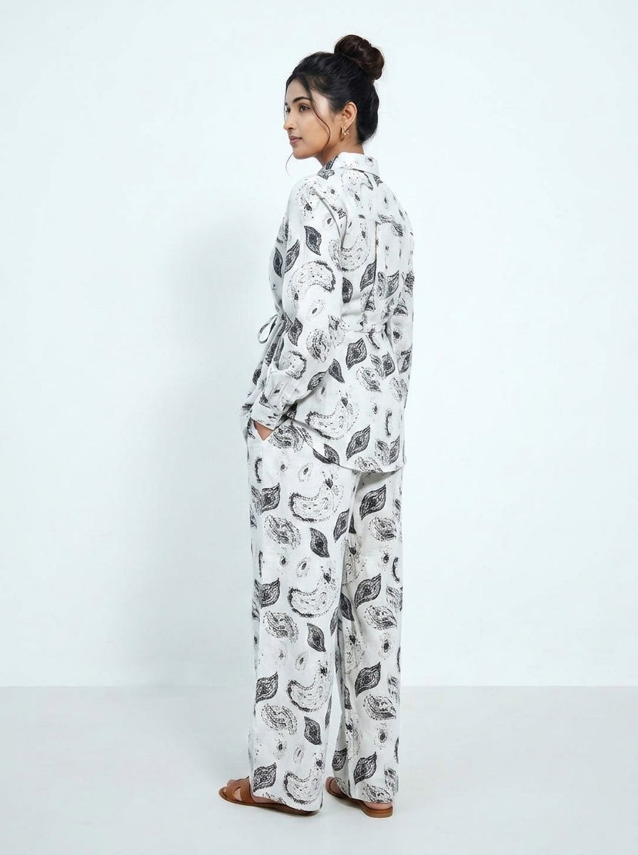 Ownle Sienna Leaf Statement Set