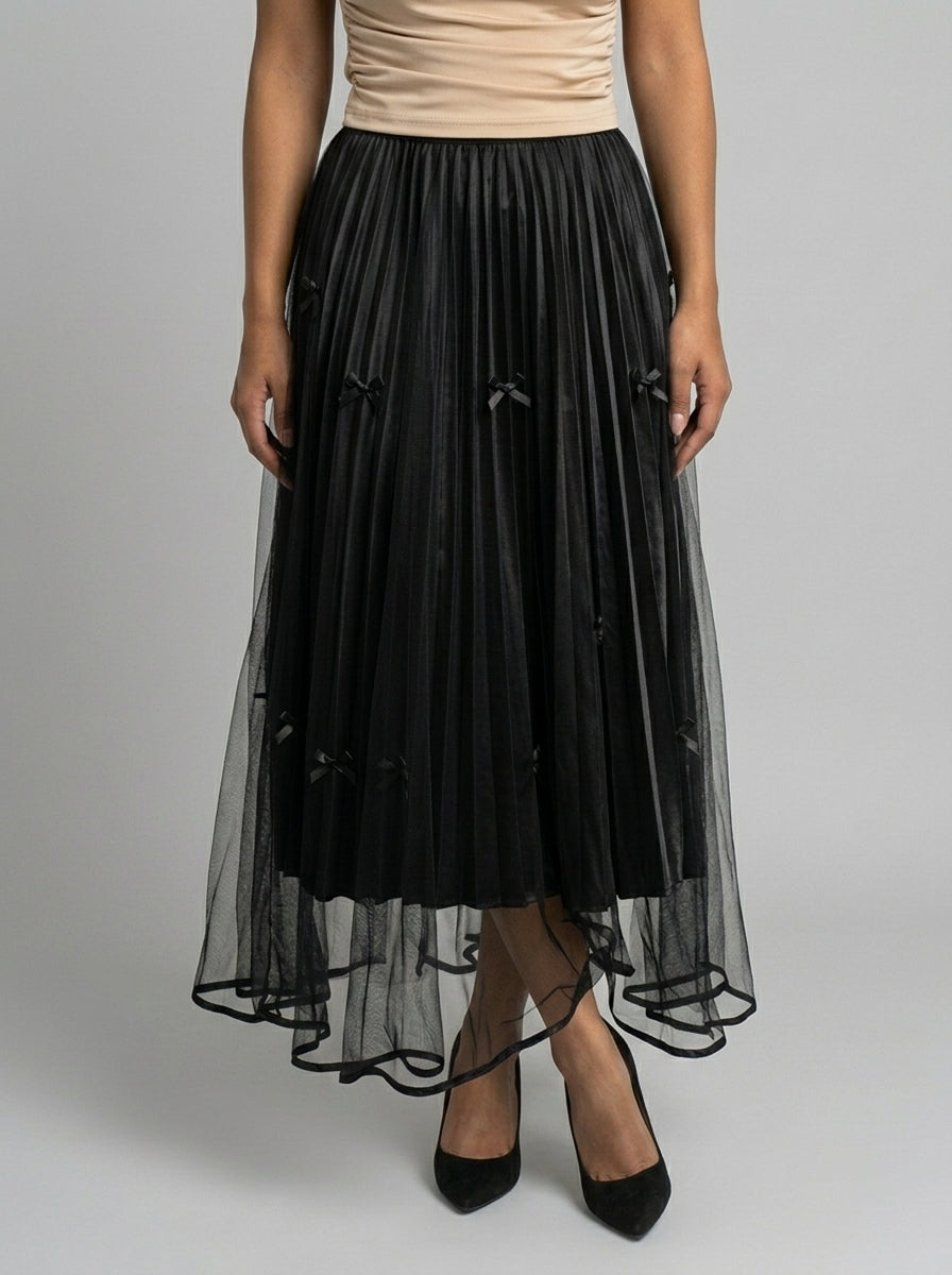 Ownle Étoile Pleated Tulle Skirt