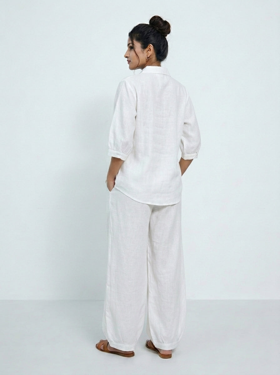 Elegant Embroidered Summer Co-Ord Set