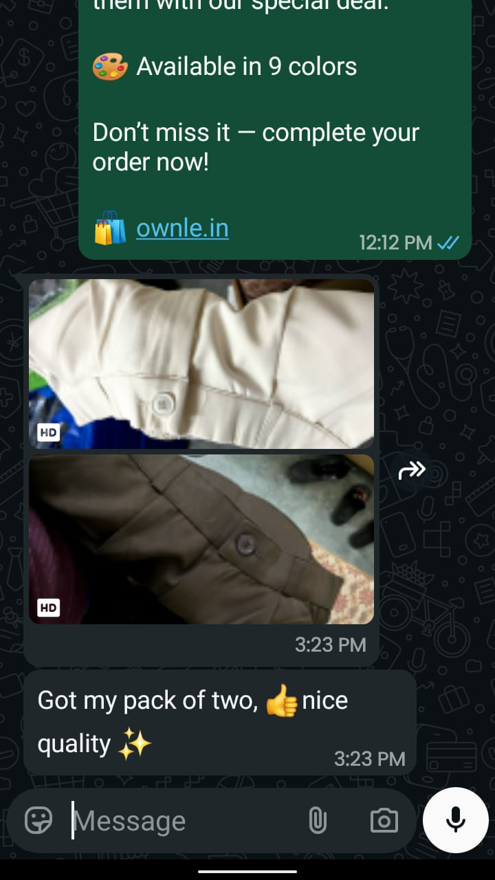 Customer review image